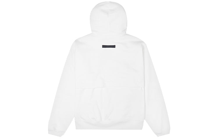 Converse Court Ready Vented Pullover Hoodie 'White' 10020972-A01
