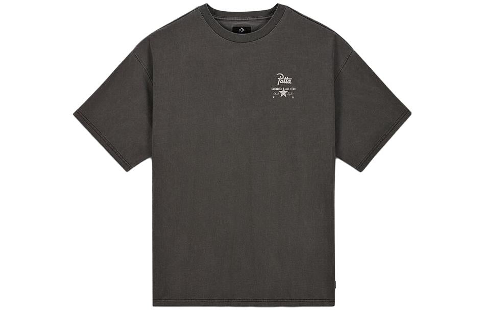 Converse x Patta Four-Leaf Clover Short Sleeve T-Shirt 'Black' 10024663-A01