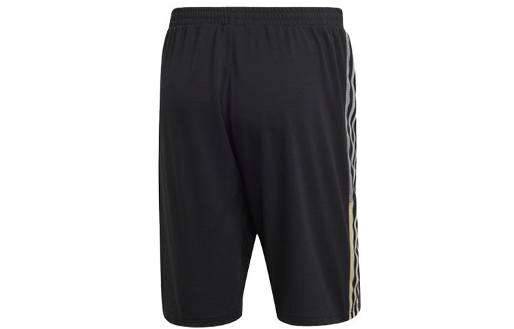 adidas Soccer/Football Training Loose Sports Shorts Black FI0715