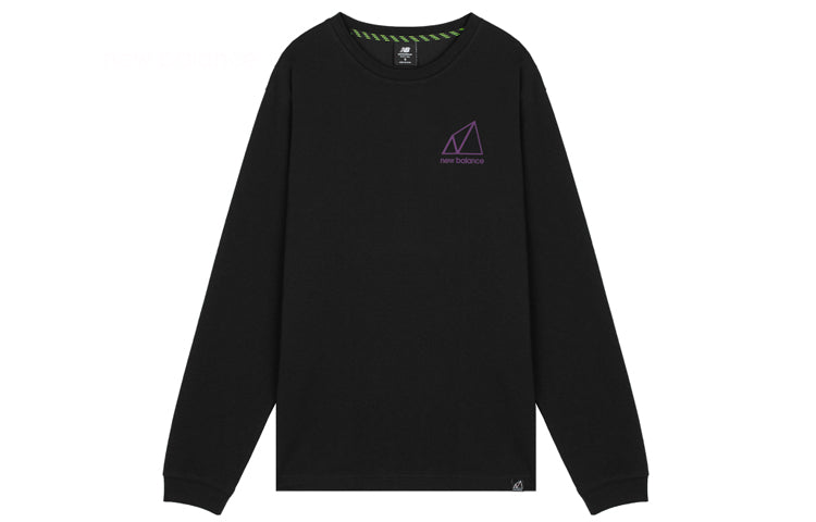 New Balance All Terrain Long Sleeve Top 'Black Purple' MT11584-BK