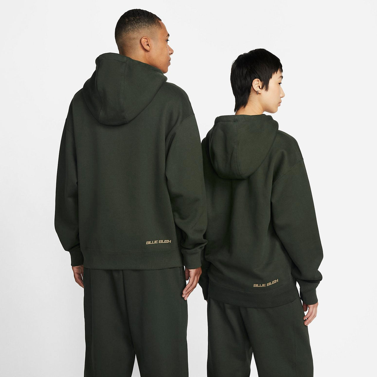 Nike x Billie Eilish Fleece Hoodie 'Sequoia Mushroom' DQ7750-355