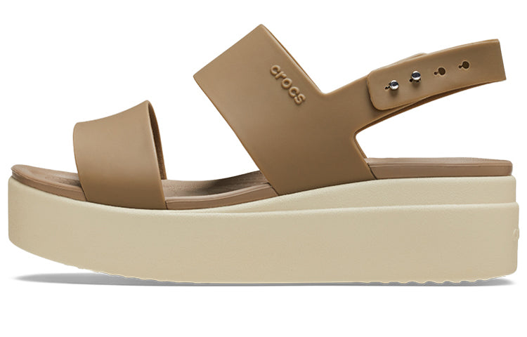 (WMNS) Crocs Brooklyn Low Wedge 206453-2YI