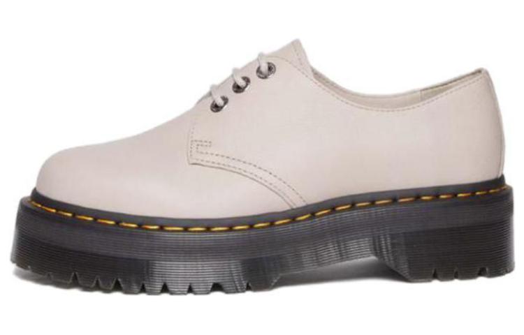 Dr.Martens 1461 II Pisa Leather Platform Shoes 'Vintage Taupe' 31167348