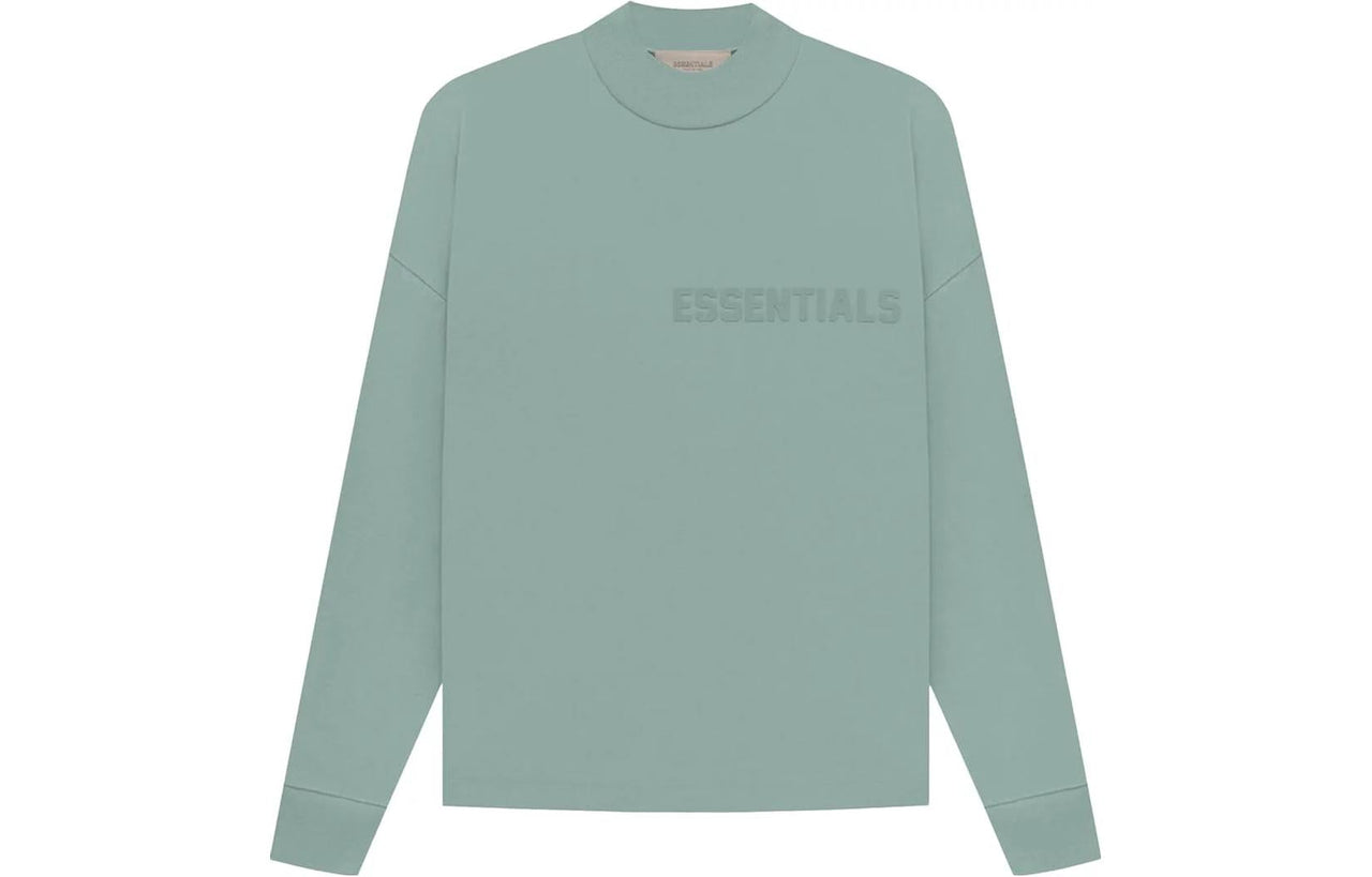 Fear of God Essentials SS23 Long Sleeve Logo Tee 'Sycamore' 125BT222011F