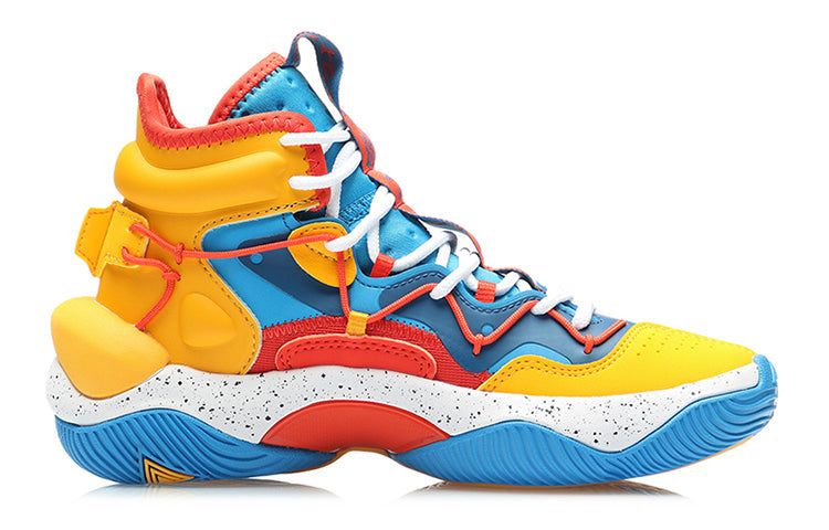 (GS) Li-Ning Power 6 High 'Blue Yellow' YKBR002-3