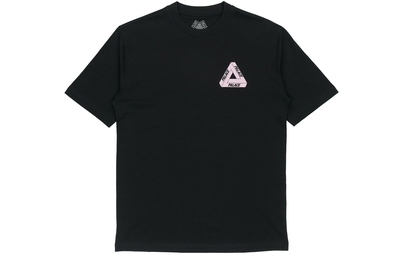 PALACE Unisex Tri-To-Help Pink Triangle Black P18TS231
