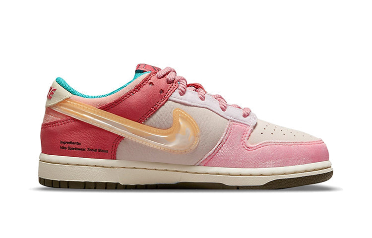 (PS) Nike x Social Status Dunk Low 'Strawberry Milk' DM3349-600