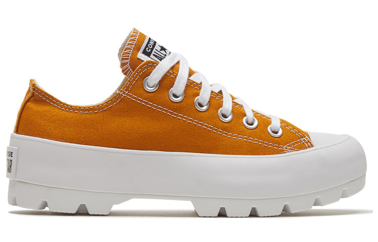 (WMNS) Converse Chuck Taylor All Star Low 'Seasonal Lugged - Saffron Yellow' 568621C