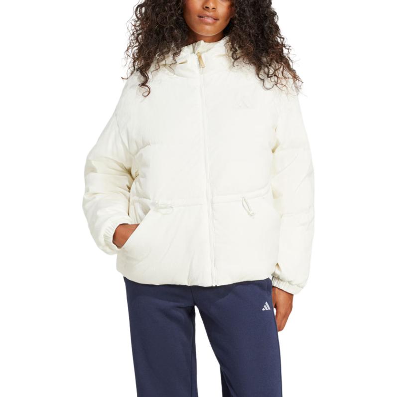 (WMNS) adidas FW24 DAILY DOWN Puffer Jacket 'White' JM4626