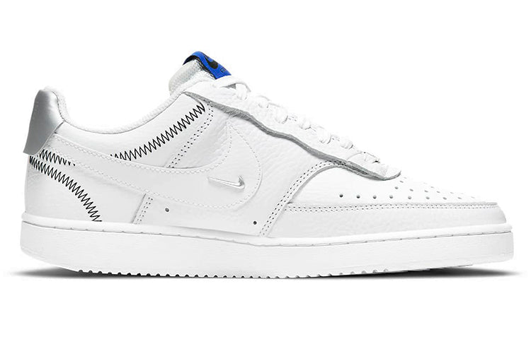 (WMNS) Nike Court Vision Low SE 'White Metallic Silver' DD1648-100