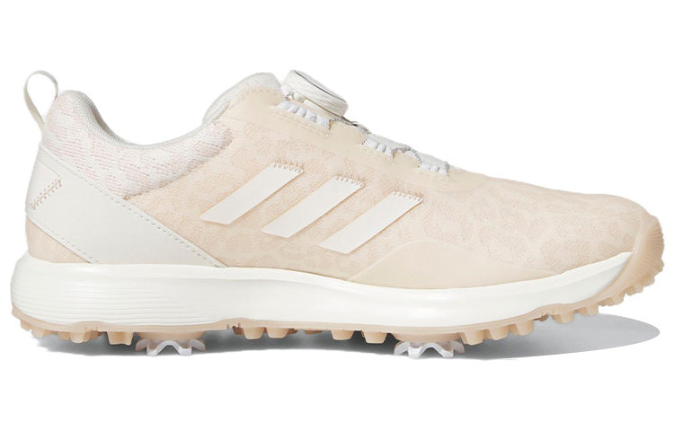 (WMNS) adidas S2G BOA Spiked Golf Shoes 'Chalk White Wonder Quartz' GV9435