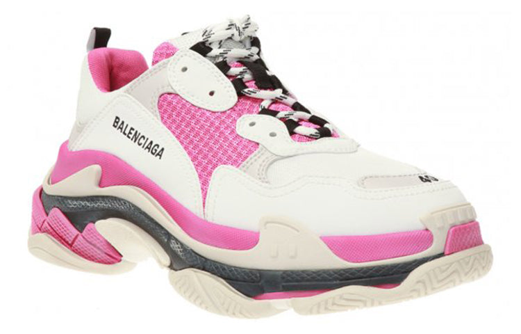 (WMNS) Balenciaga Triple S 'Pink White' 524039W09OM9021