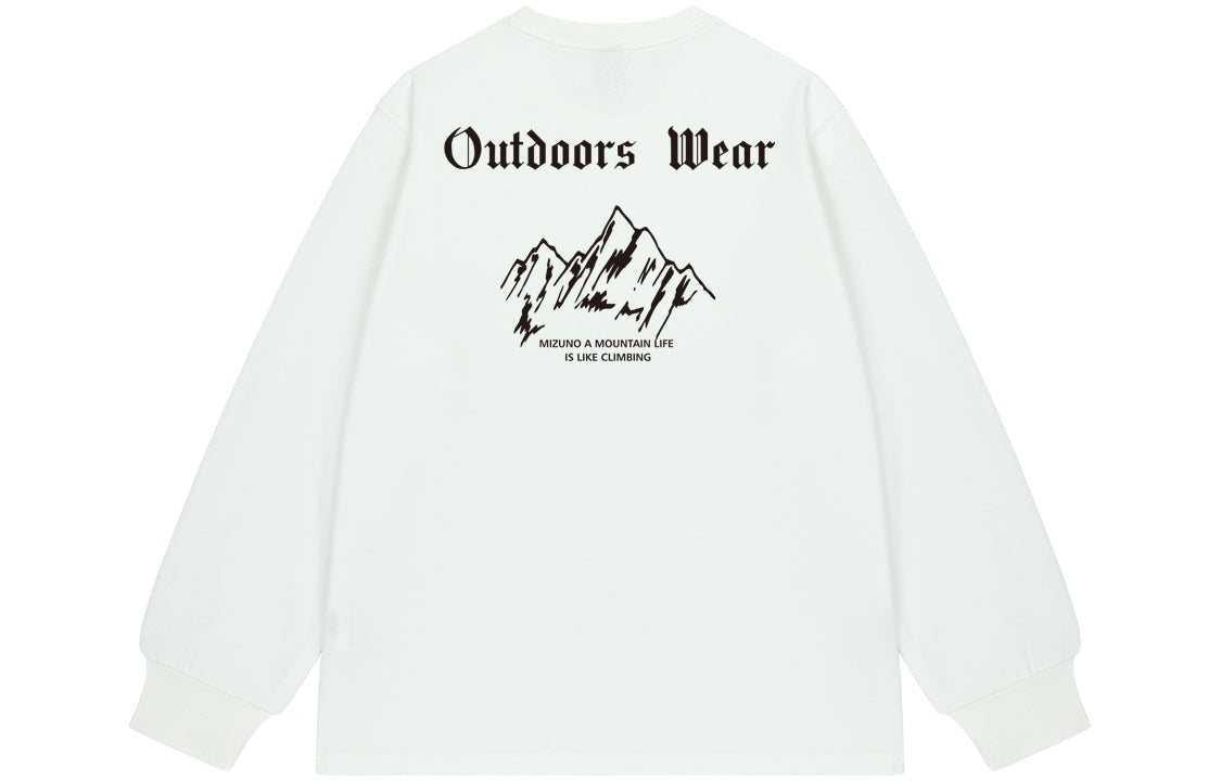Mizuno Graphic Casual Sweater 'White' A2CA2A07