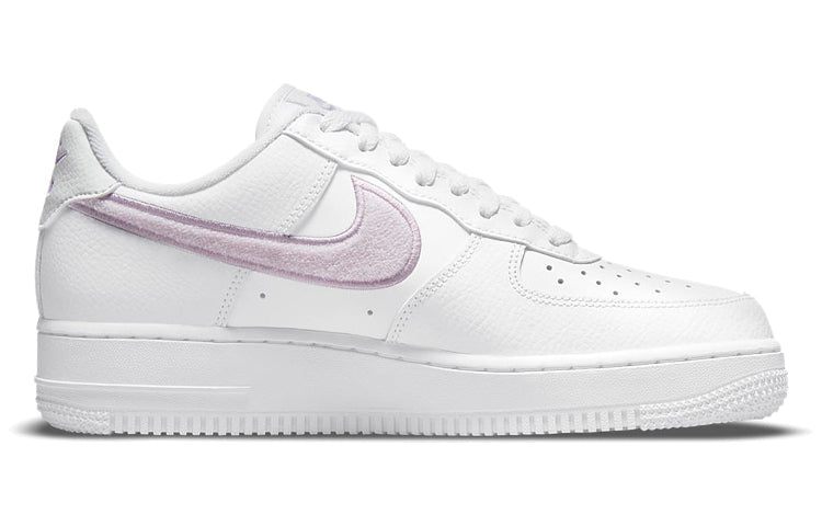 (WMNS) Nike Air Force 1 '07 Essential 'Chenille Swoosh - White Lilac' DN5056-100