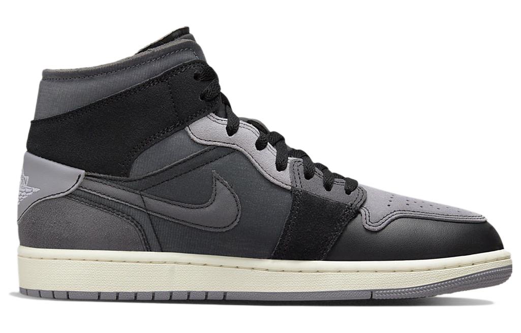 Air Jordan 1 Mid SE Craft 'Inside Out - Black' DM9652-001