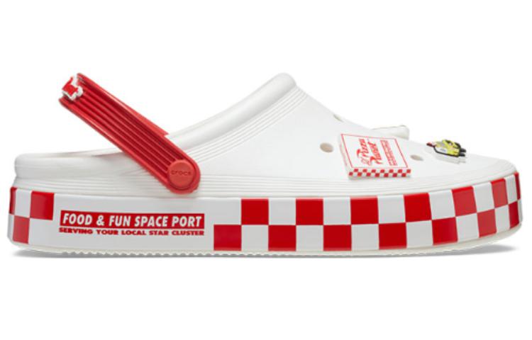 Crocs Toy Story Pizza Planet Off Court Clogs 'White Red' 209816-100