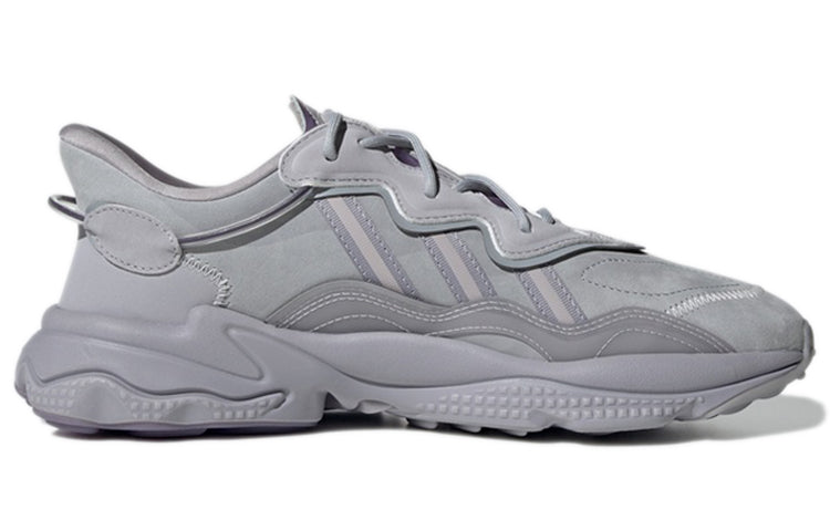 adidas originals Ozweego Cozy Wear-Resistant Running Shoes Gray Purple GY1027