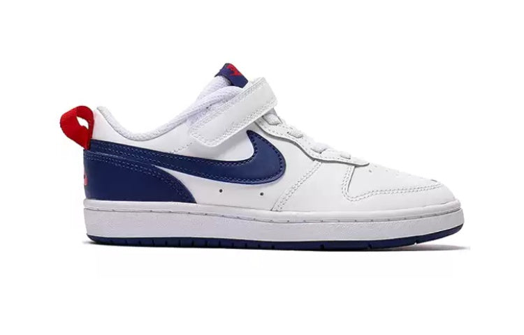 (PS) Nike Court Borough Low 'White Deep Royal' BQ5451-113