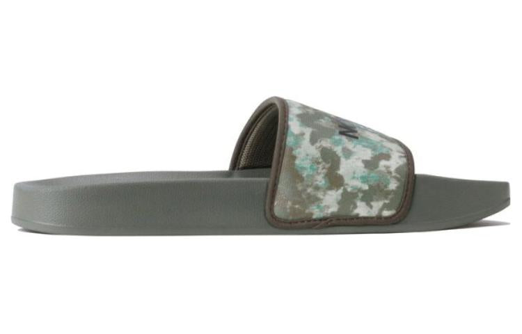 THE NORTH FACE Base Camp Slides III 'Military Olive Stippled Camo Print Tnf Black' TNF0-NF02354-080-MK