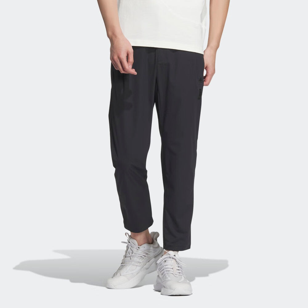 adidas Wuji Sports Training Casual Long Pants Asia Sizing 'Black' JE6670
