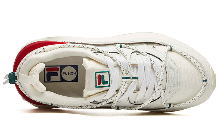 (WMNS) Fila Jogger DX XMas Low Chunky Sneakers GS Grey/Red/Green T12W111116FGG