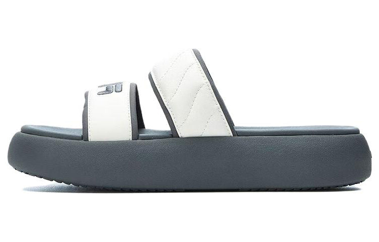 (WMNS) Fila Dount 'White Grey' F12W321503FGG