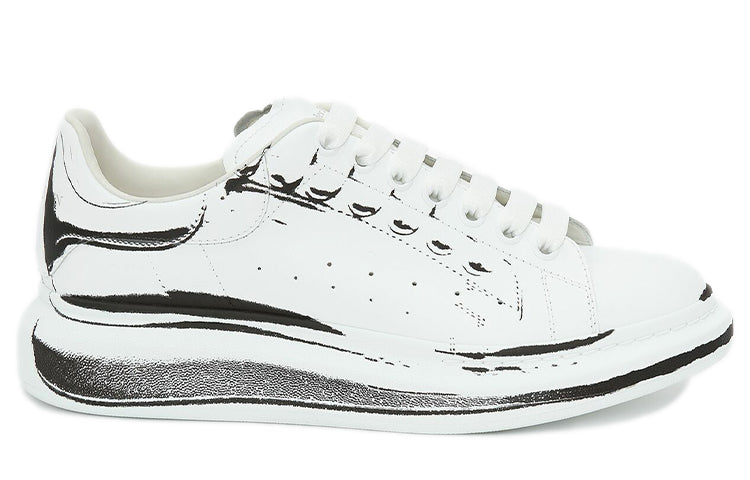 Alexander McQueen Oversized Sneaker 'White Black Print' 662642WIA4Q9000