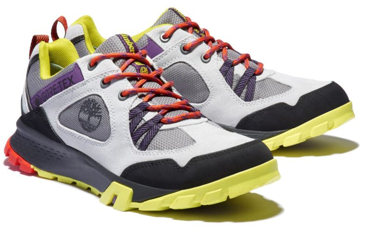 Timberland Garrison Trail Waterproof Low Hikers 'Gray Black Yellow' A25Y3032
