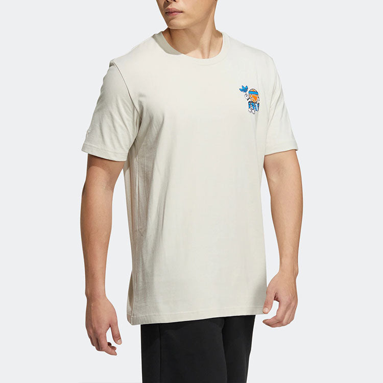 adidas originals Graphic T-Shirts 'White' H49573