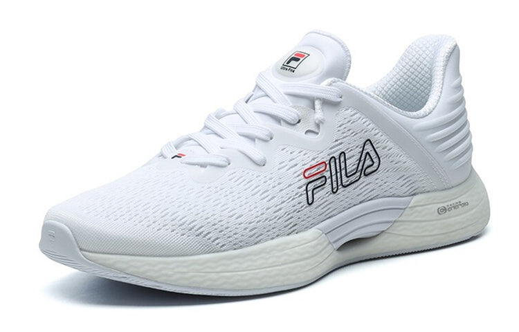 (WMNS) FILA Athletics Low Shoes 'White Black Logo' A12W122104FWT
