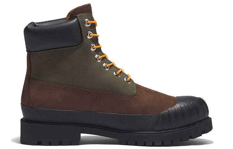 Timberland Premium 6 Inch Rubber-Toe Boot 'Dark Brown' A2FXF931