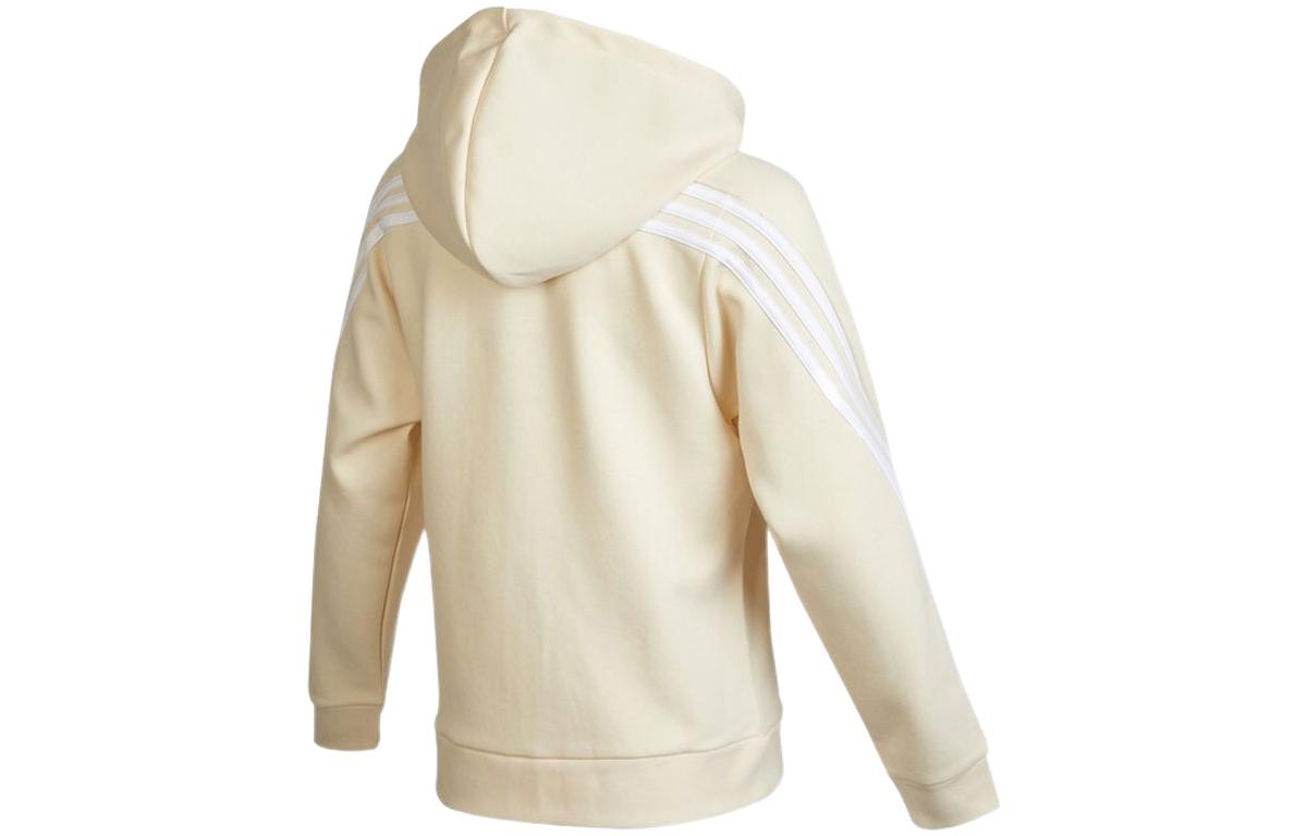 (WMNS) adidas Future Icons 3-Stripes Hooded Track Top 'White' HE1660