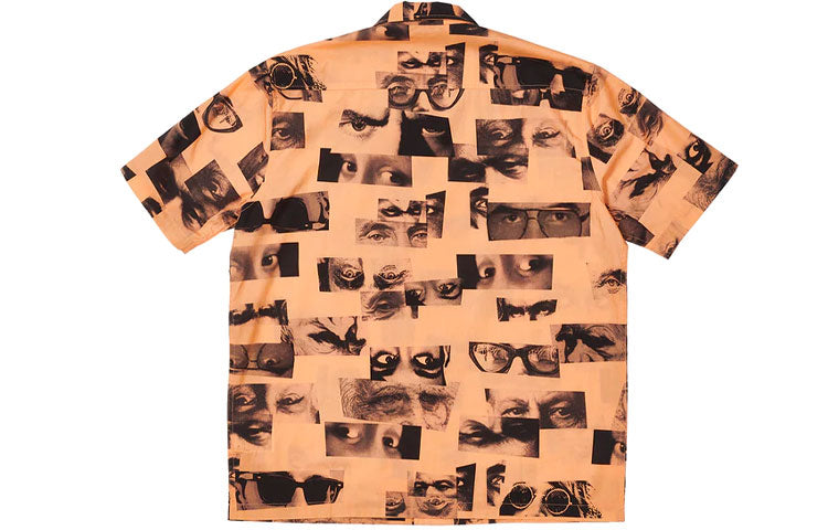 Palace Jimmy Shirt Peach Polo Shirt 'Brown' P22JZSHT001