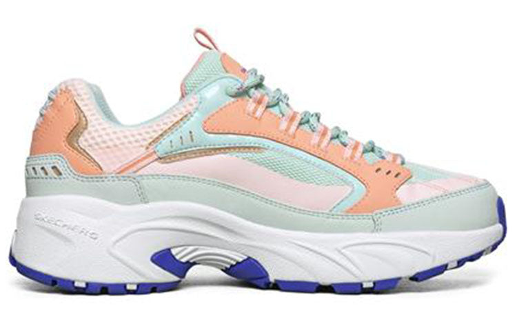 (WMNS) Skechers Stamina Sport Shoes Blue/Pink 149017-LBPK
