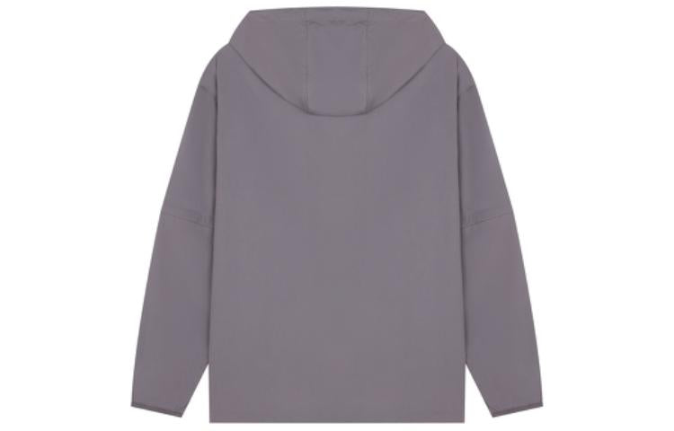 New Balance Logo Print Casual Jacket 'Grey Purple' AMJ22368-ZNC