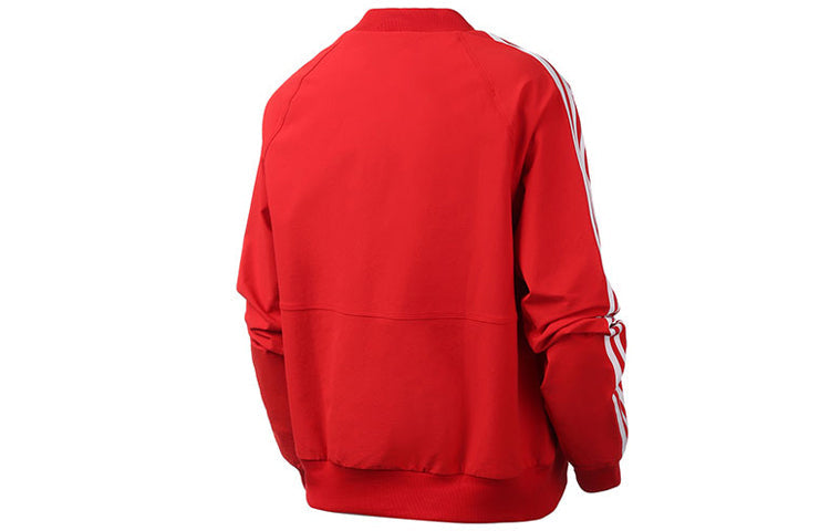 (WMNS) adidas WV BOMBER 3S Sports Jacket Red FK3510