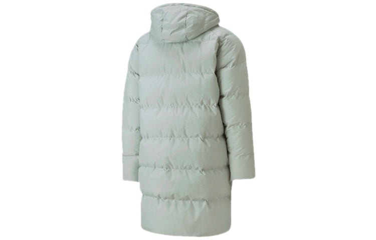 PUMA Classics Long Down Jacket 'Grey Green' 599309-49