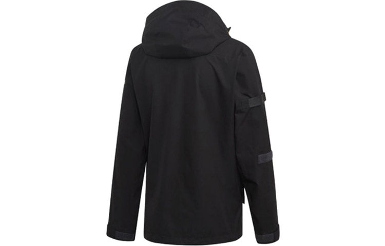 adidas x Undefeated Crossover Gore-tex Material Hooded Jacket Windbreaker Black DY3263