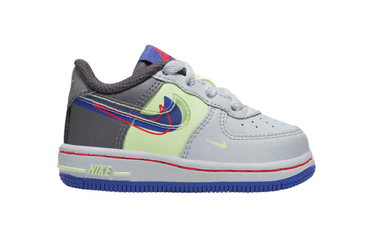 (TD) Nike Force 1 LV8 'Gray Green Blue' CU1032-001