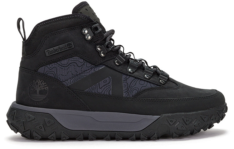 Timberland Greenstride Motion 6 Waterproof Mid Hikers 'Black Grey' A5XRG-015