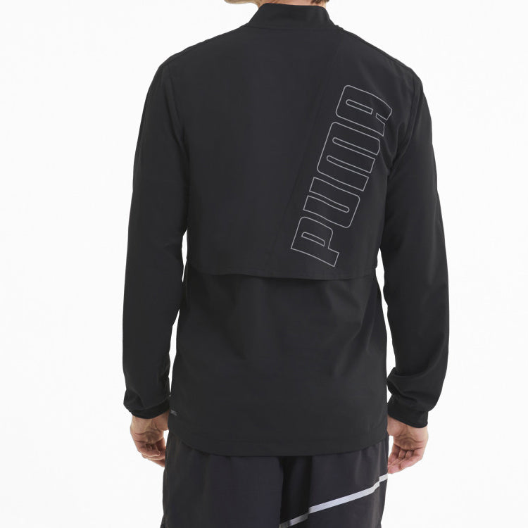 PUMA Reflective Running Zipper Jacket Black 51937001
