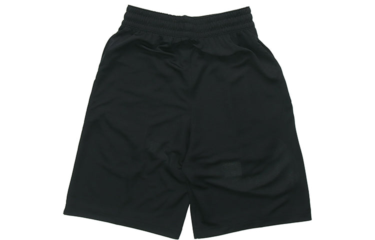 Nike swoosh LOGO Printing Basketball Athleisure Casual Sports Shorts Black BV9385-011