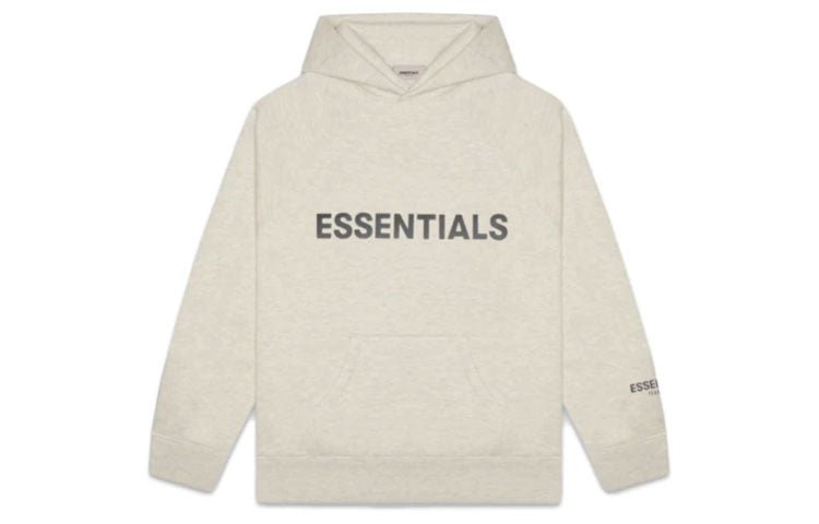 Fear of God Essentials FW20 Pullover Hoodie 'Heather Oatmeal' FOG-FW20-234