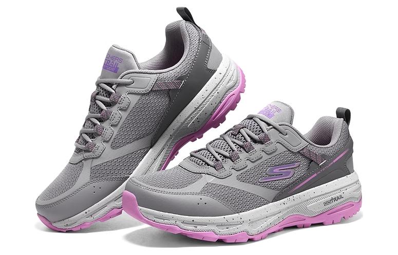 (WMNS) Skechers Go Run Trail Altitude 'Grey Purple' 128221C-GYPK
