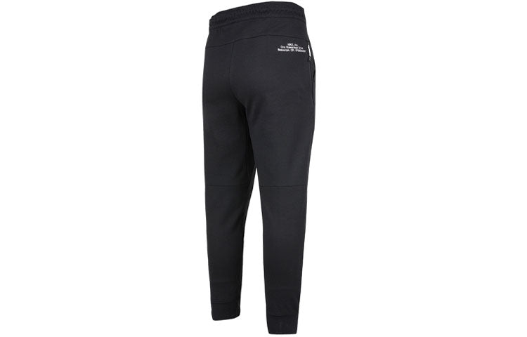 Men's Nike Logo Alphabet Printing Knit Bundle Feet Sports Pants/Trousers/Joggers Autumn Black DM6553-010