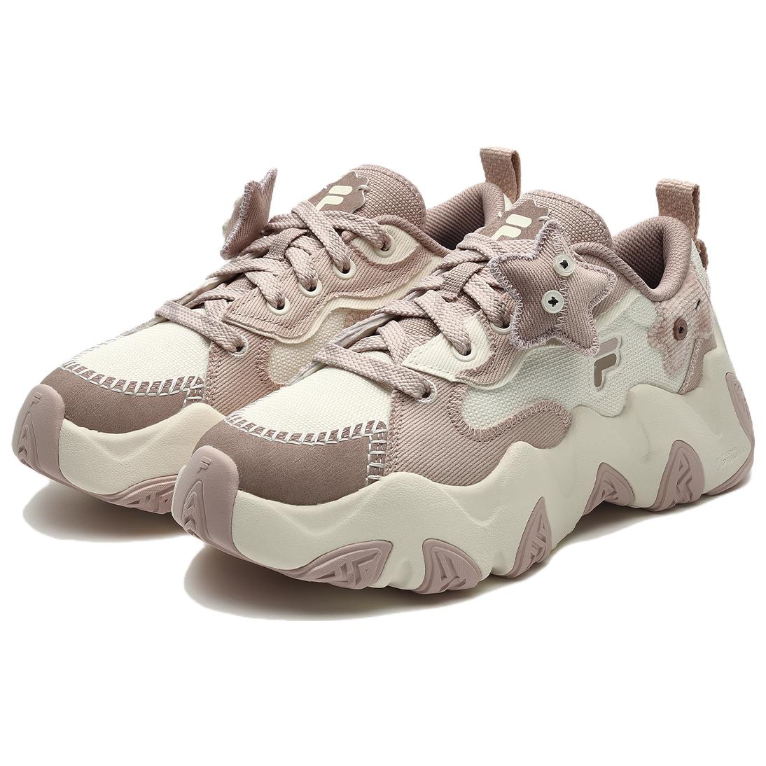(WMNS) FILA FUSION STARFISH-CVS Sneakers 'Pink White' T12W341304FLG