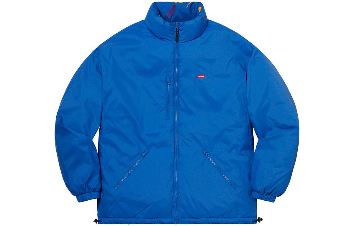 Supreme Reversible Puffy Jacket 'Blue Gold' SUP-FW20-148