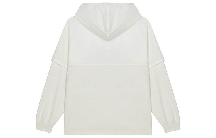 New Balance Men's New Balance Casual Sports Breathable hooded Long Sleeves White AMT13377-IV