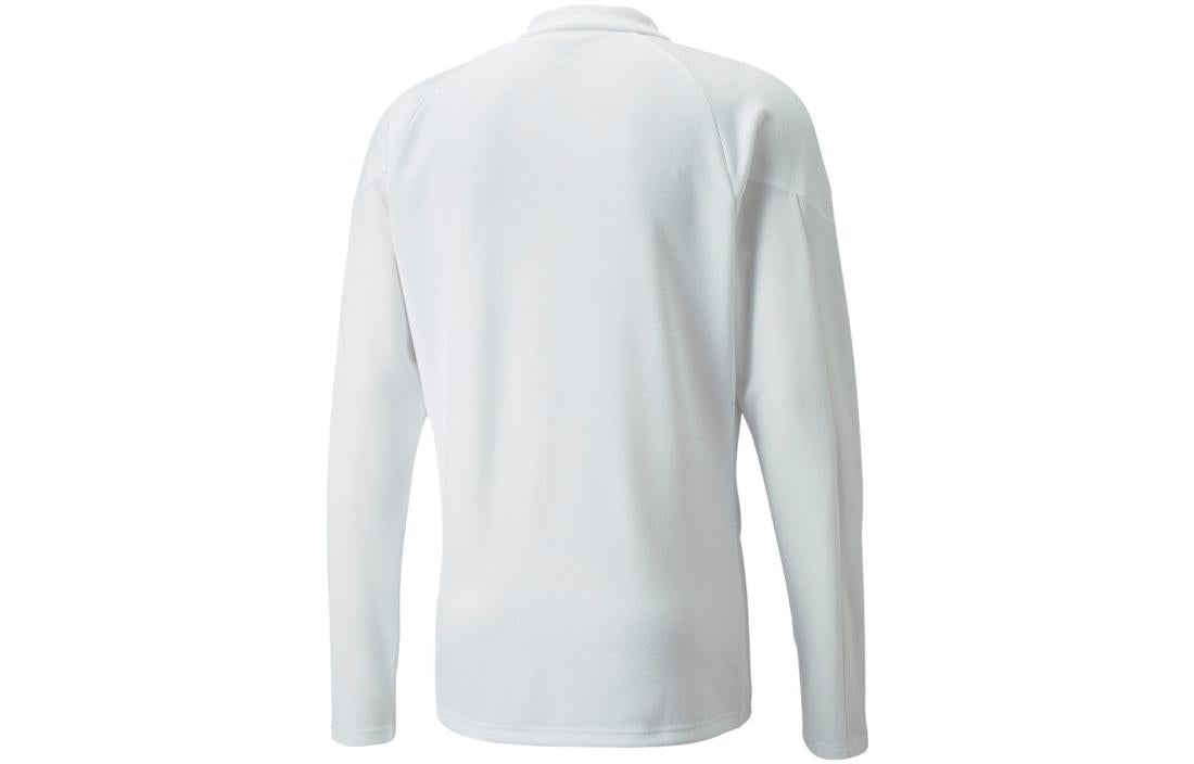 PUMA IndividualFinal Training Quarter-Zip Football Jacket 'White' 657950-46