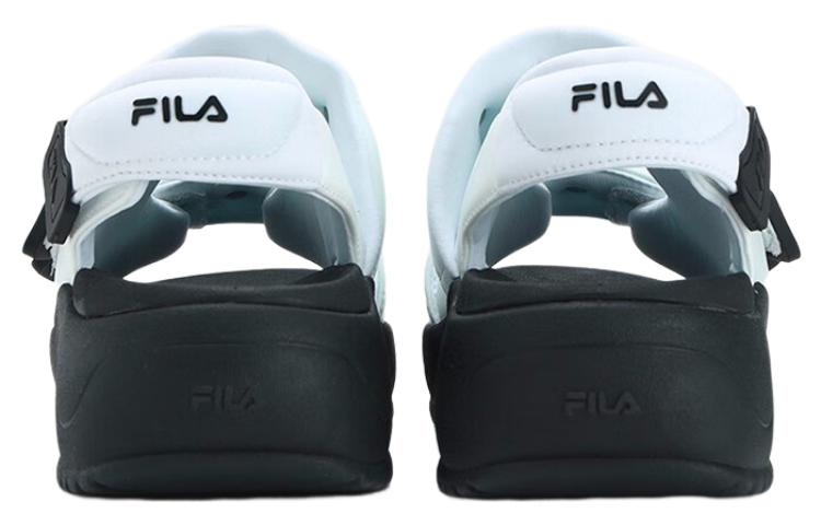 (WMNS) FILA Puff Sandals 'White Black' F12W321401FWA